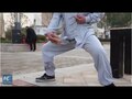 Don't try it yourself! "Iron Crotch Kung Fu" master shows skills